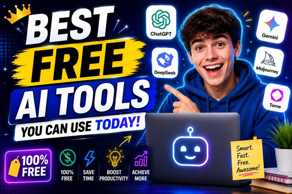Best Free AI Tools You Can Use Today