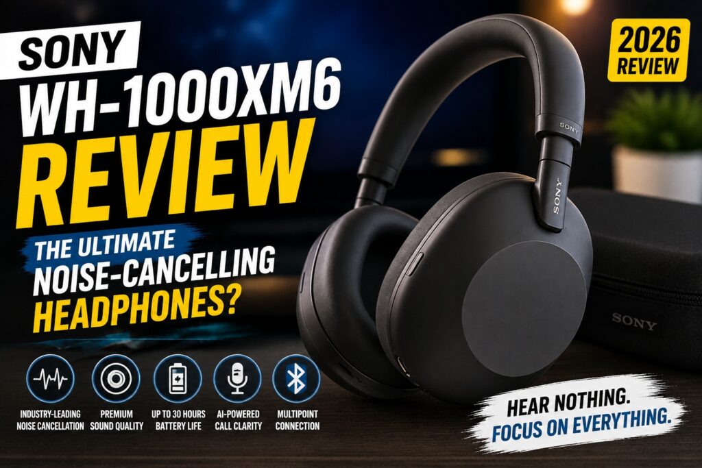 Sony WH-1000XM6 Review: The Ultimate Noise-Cancelling Headphones of 2026?