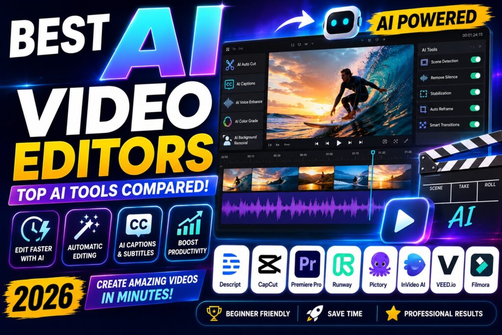 Best AI Video Editors 2026
