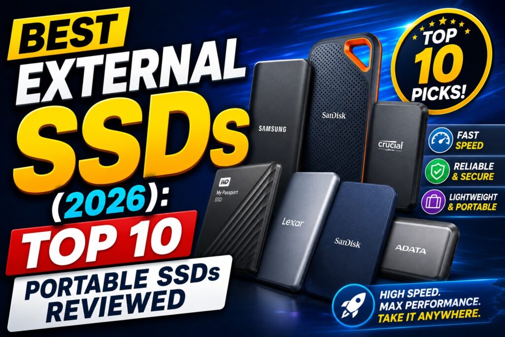 Best External SSDs (2026)