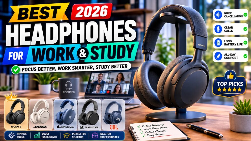 Best Headphones for Work and Study