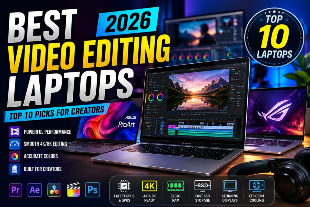 Best Video Editing Laptops