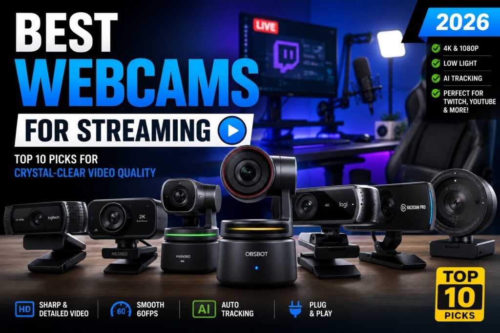 Best Webcams for Streaming